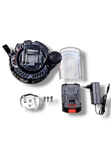 Demaror Electric Automat Motor 168F, 6CP-8CP, Pornire la Buton, Kit Complet