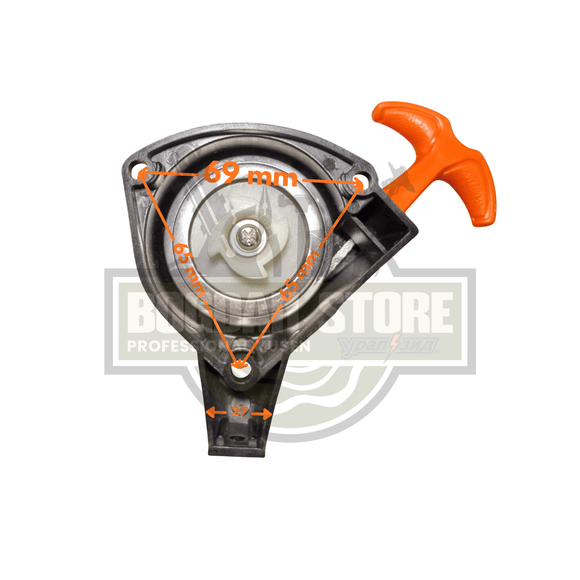 Demaror Motocoasa si Atomizor compatibil Mitsubishi, Ruris cu clichet