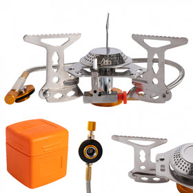 Aragaz Camping Pliabil cu Aprindere Piezo