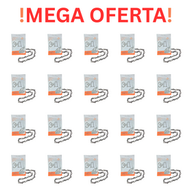 PACHET PROMO: 20 DE LANTURI 32 DINTI COLT DREPT