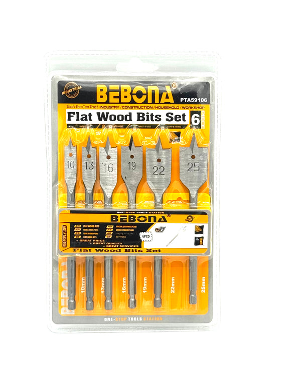 SET BURGHIE TIP PANA PENTRU LEMN 6 BUC