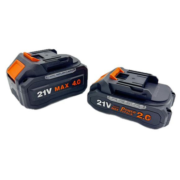 Mini fierastrau (mini drujba) cu 2 acumulatori Kzubr KLECS-21V-6” K10027, 21V, Rezervor ulei - sistem de ungere, Lama 20cm