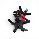 Accesoriu Cultivator pentru Motocositoare, Transmisie 28 mm cu 9 Canale, Cultivator cu 4 Stele, Lățime tăiere 30 cm-3