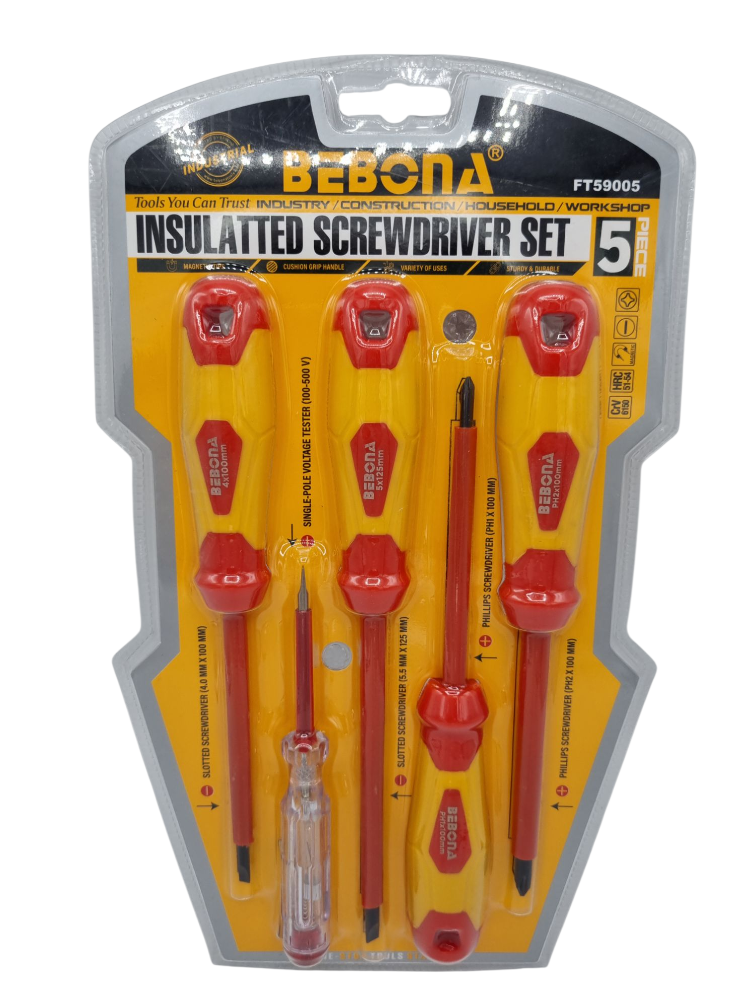 Set 5 surubelnite izolate BEBONA