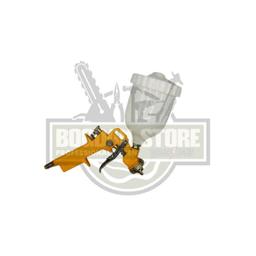 Pistol vopsea pentru compresor cu rezervor plastic gravitational (cana sus)