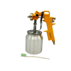 Pistol vopsea pentru compresor cu rezervor metalic BEBONA