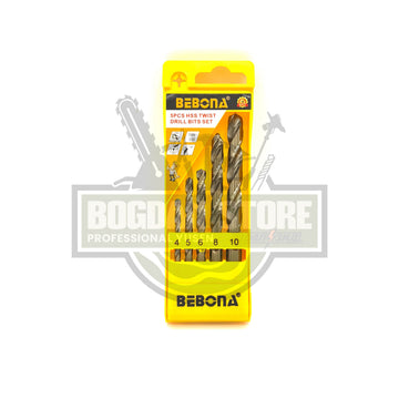 Set 5 burghie metal 4341 HSS D 4,5,6,8,10mm