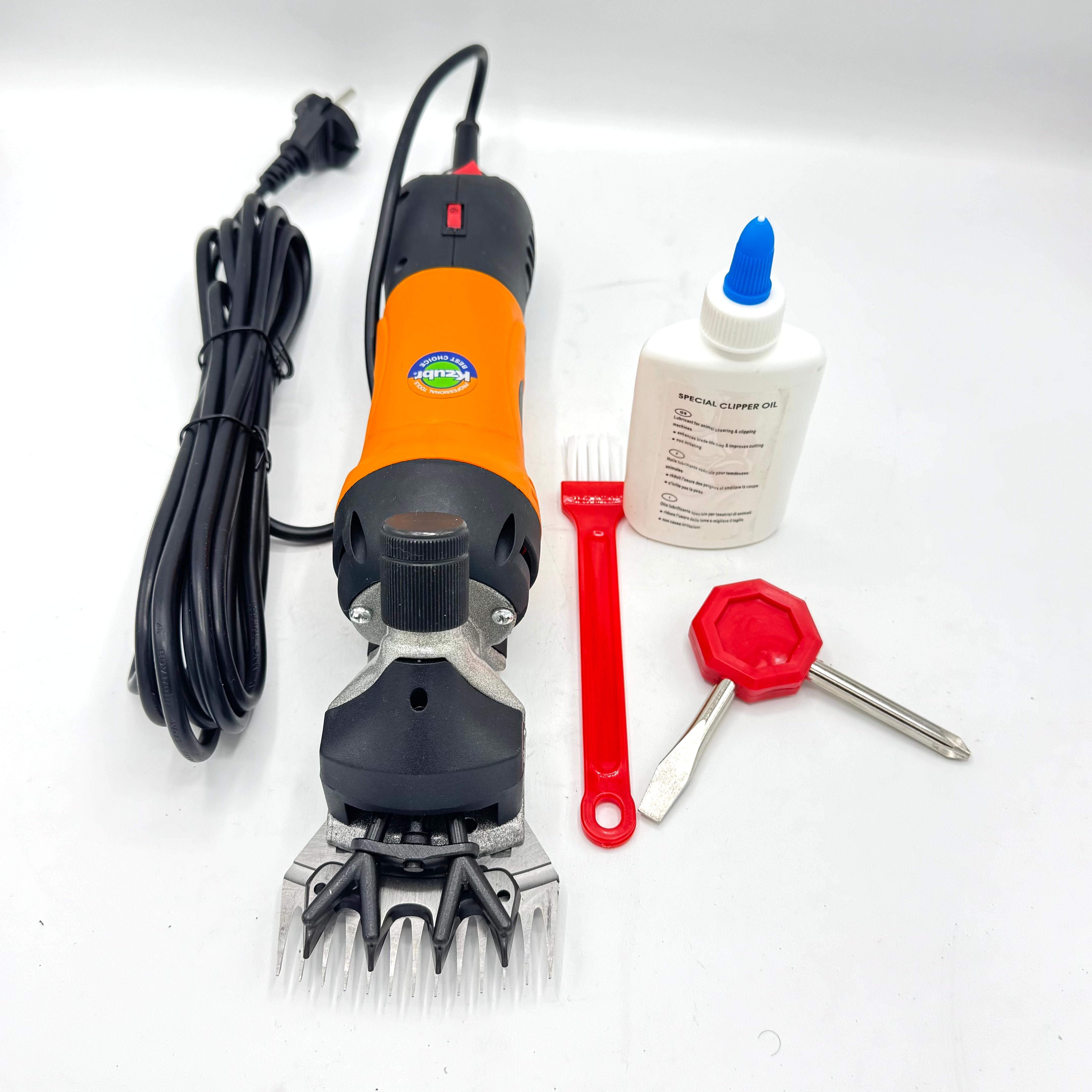 Aparat profesional de tuns animale Kzubr KEWS-320S, 320W – ideal pentru oi, capre și cai - 0