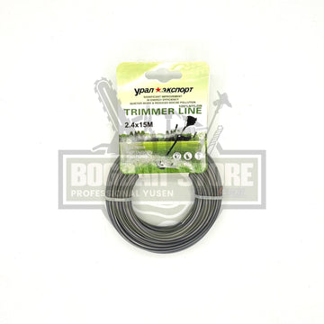 Fir motocoasa / trimmer 2.4x15m Patrat