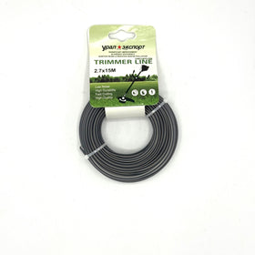 Fir motocoasa / trimmer 2.7x15m Patrat