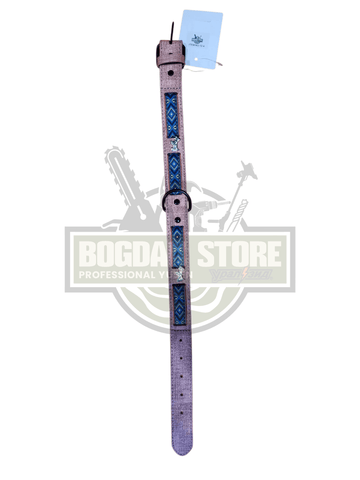 Curea de caine model hippie - 59cm x 3cm