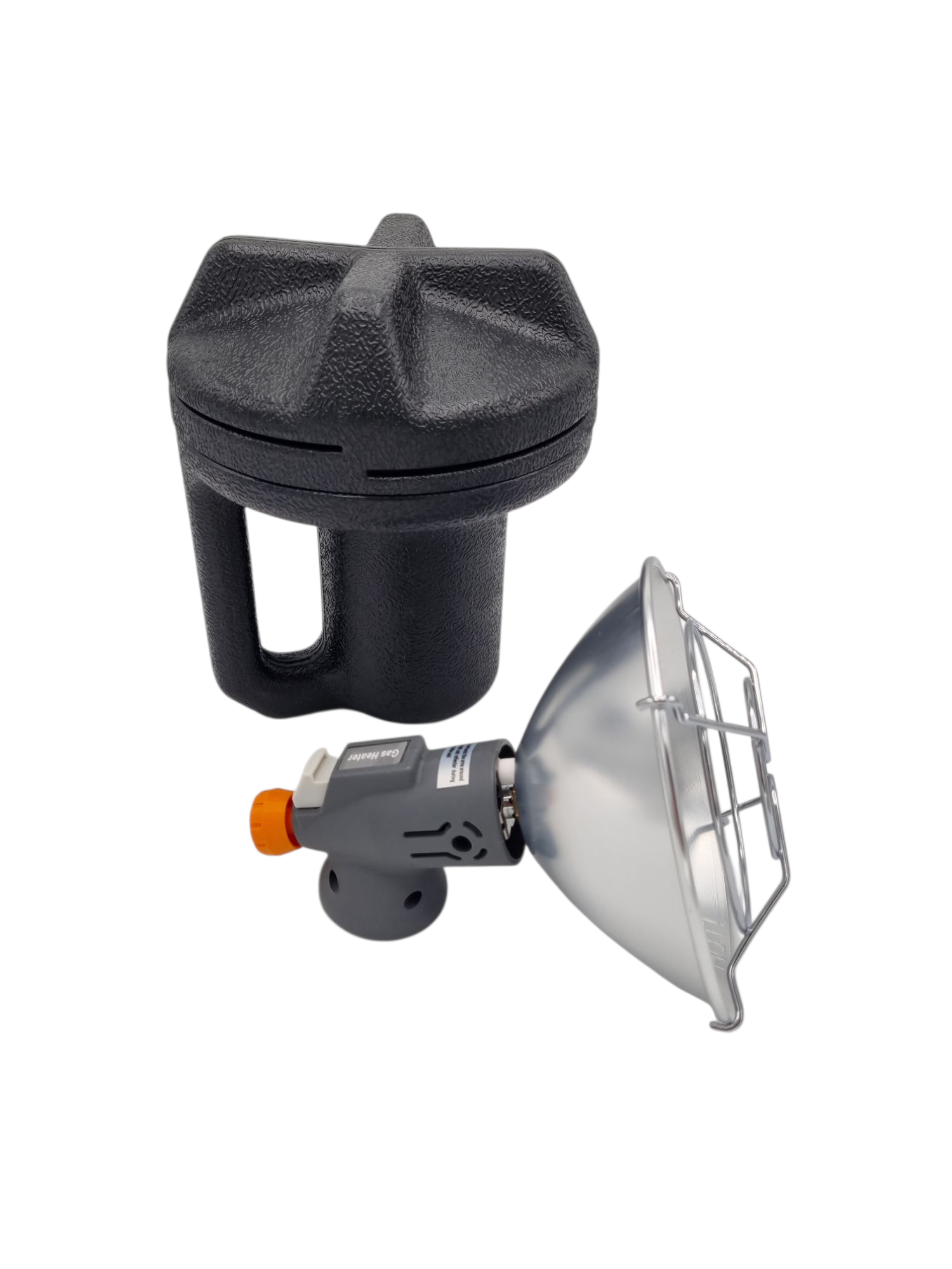 Cap arzator cu reflector metalic și aprindere piezoelectrică