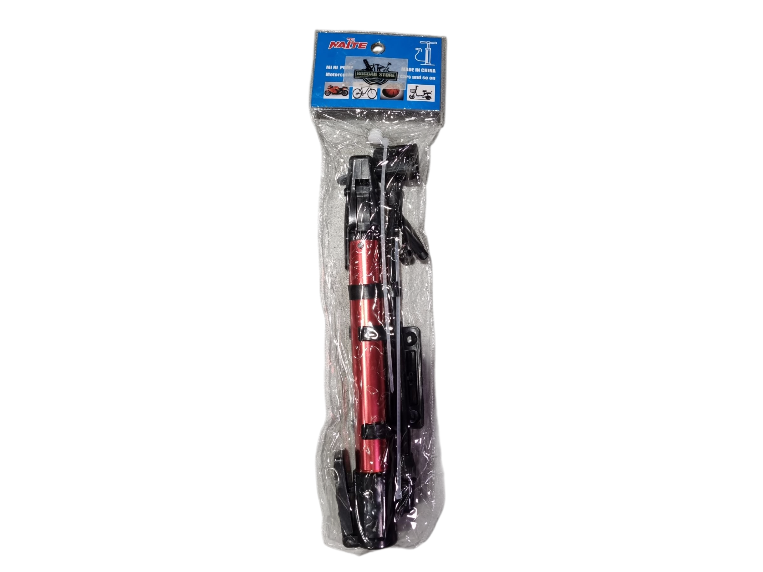 Pompă portabila pentru bicicleta