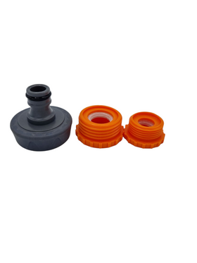 Adaptor Universal din Plastic pentru Robinet - 1/2" la 3/4" - 2 în 1