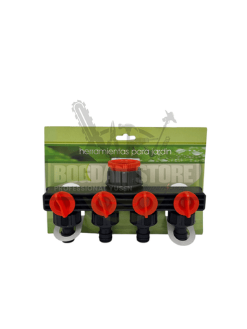 Distribuitor cu 4 cai pentru furtun de gradina