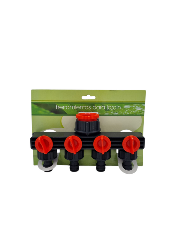 Distribuitor cu 4 cai pentru furtun de gradina