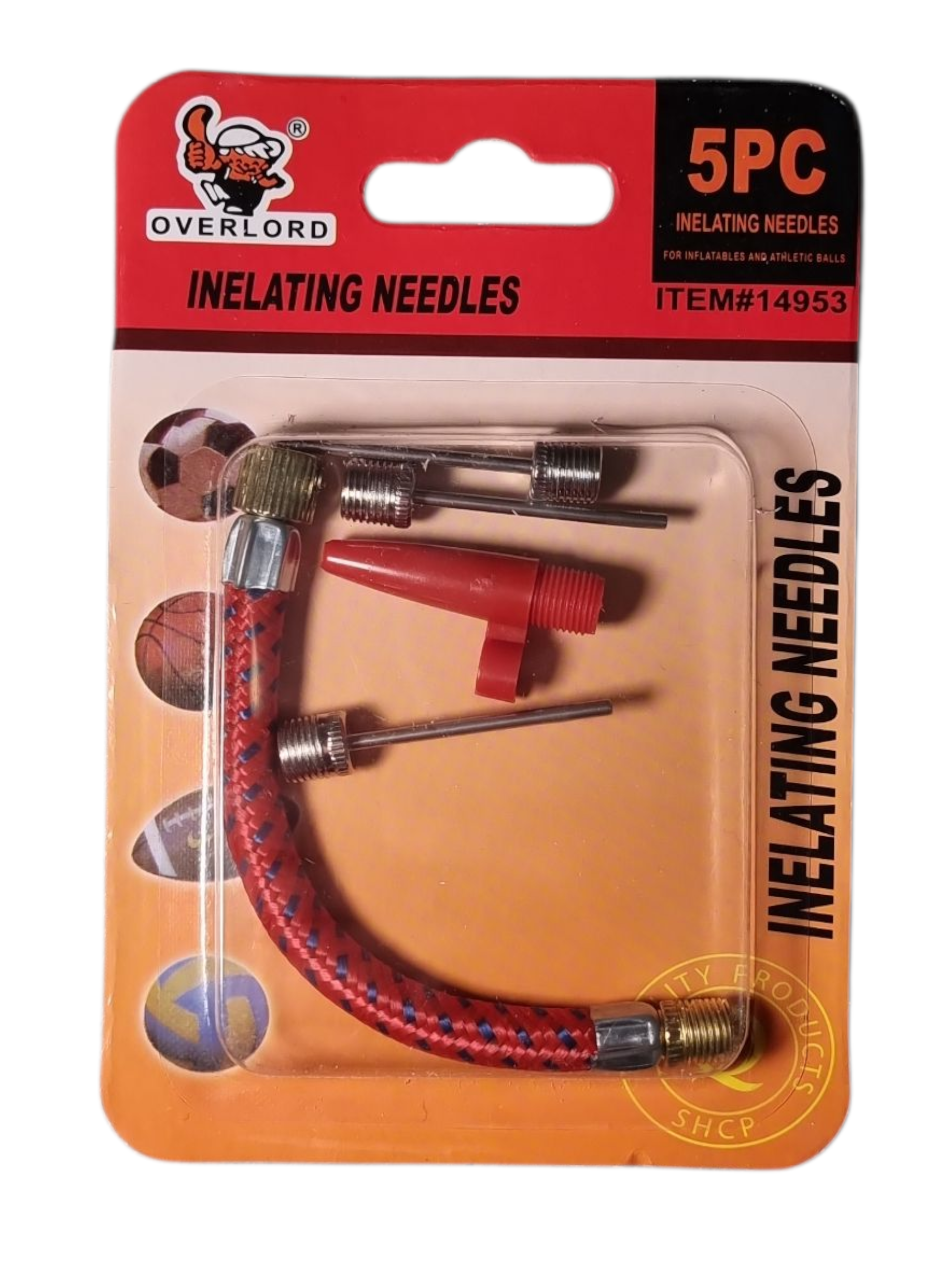 Set ace + furtun pentru pompa - 5 piese
