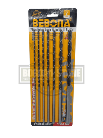 Set 7 Burghie pentru lemn BEBONA