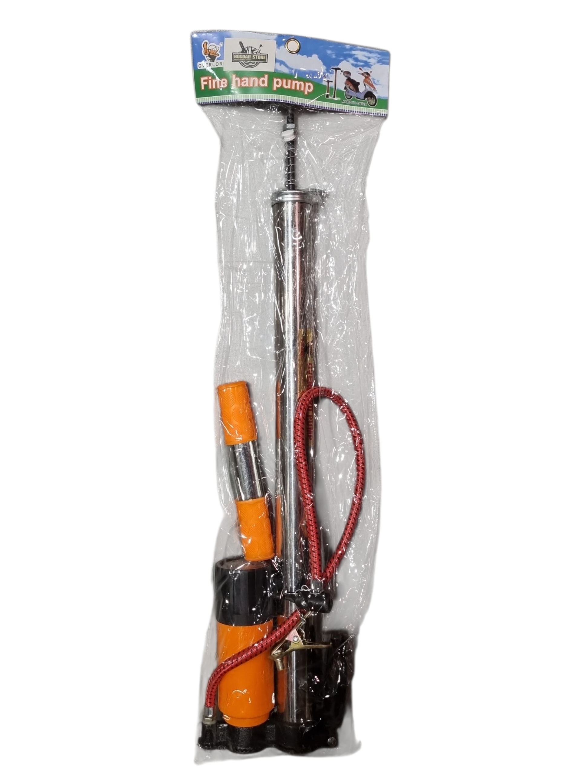 Pompa de Picior - Inox cu Manometru - 0