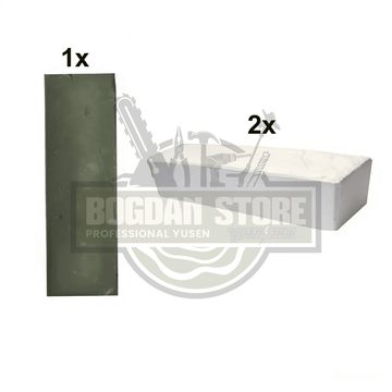 Set Pastă de slefuit si Polisat – 1x Pasta Verde + 2x Pasta Alba