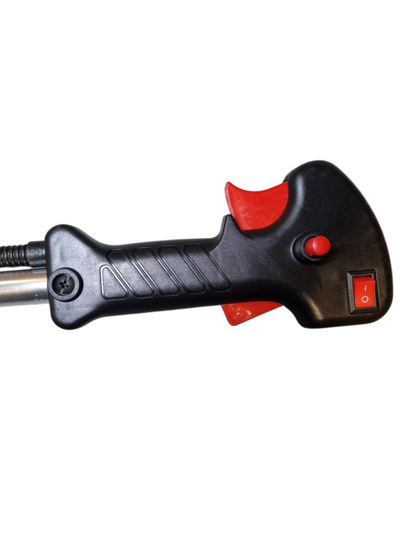 Acceleratie motocoasa cu maneta si Buton Stop/Pornire