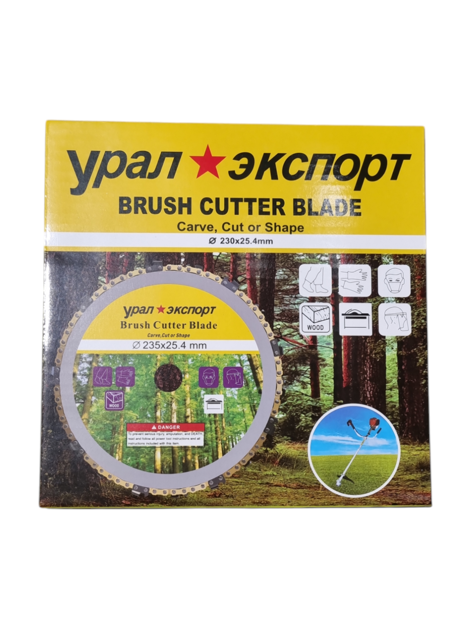 Disc Motocosa Tip Lama Drujba 235 x 25.4mm - 0