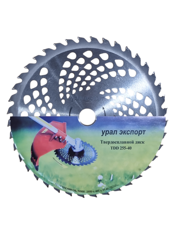 Disc Motocosa 255mm 40T - Dinti Carbura