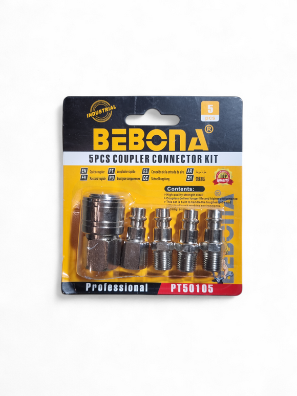 Set 5 Conectori Rapizi BEBONA pentru Aer Comprimat