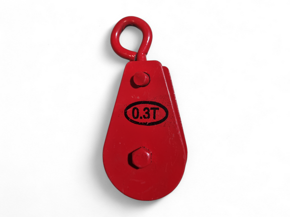 Mini Scripete cu Ochi Fix – Rosu, Capacitate 0.3 Tone