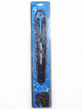 Kit Complet Lama și 2 Lanturi pentru Mini Drujba – 1/4" (8 inch)