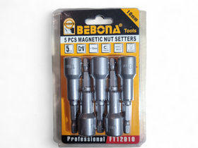 Set 5 Chei Tubulare Magnetice BEBONA – 10mm
