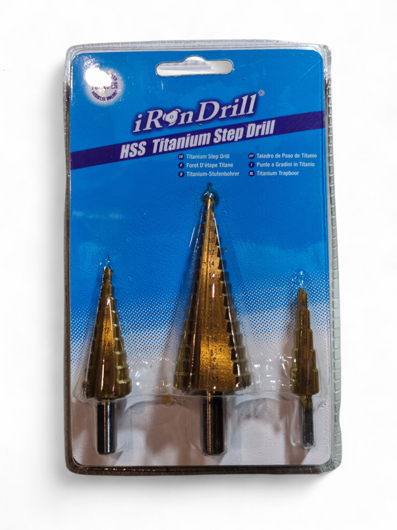 Set 3 Burghie Conice (în Trepte) HSS Titan