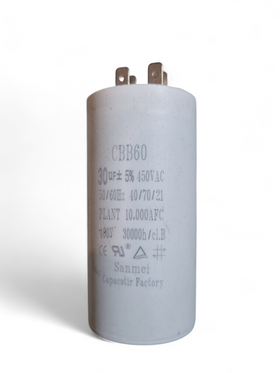 Condensator Motor CBB60 – 30uF, 450VAC
