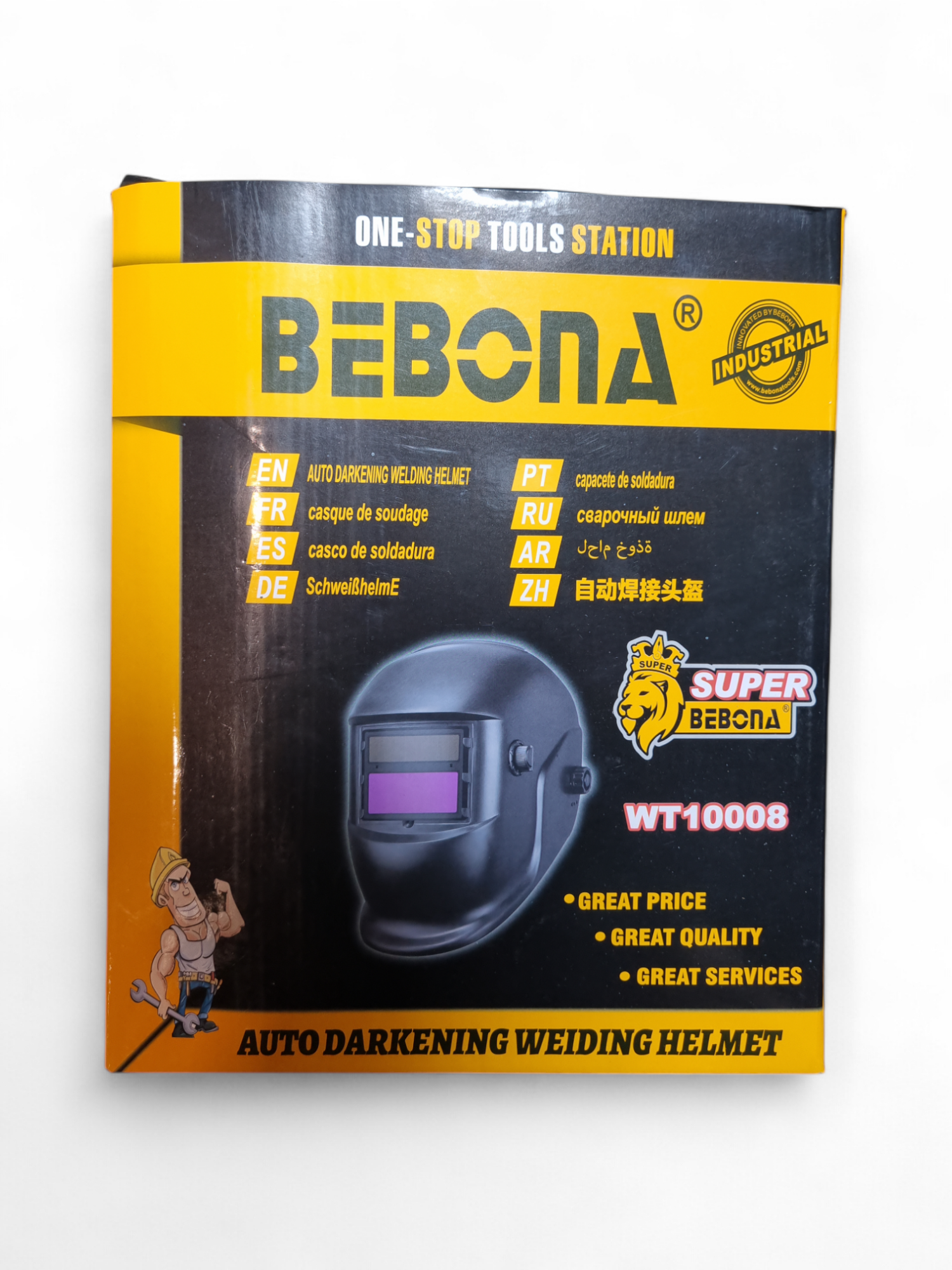 Masca de Sudura cu Intunecare Automata BEBONA - 0