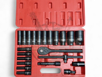 Set Chei Tubulare de Impact BEBONA 1/2 inch - CR-MO - 22 pcs