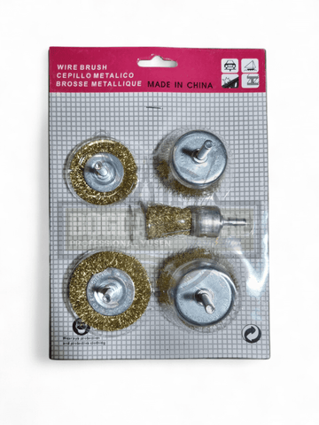 Set 5 Perii de Sarma cu Tija pentru Bormasina
