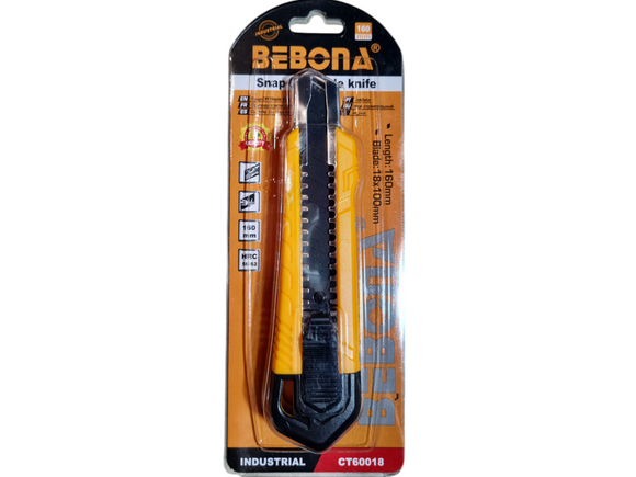 Cutter BEBONA – 18mm, Lungime 160mm