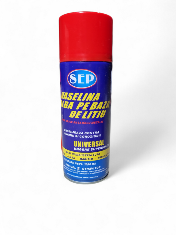 Vaselina Alba pe Baza de Litiu SPRAY – 250g