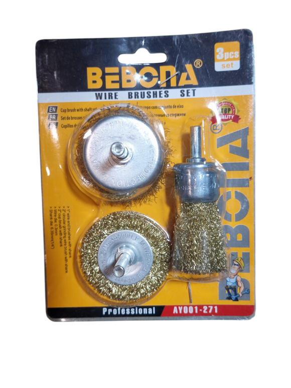 Set 3 Perii de Sarma BEBONA pentru Bormasina