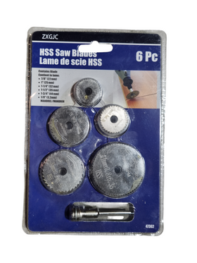 Set 6 Discuri HSS (Otel Rapid)