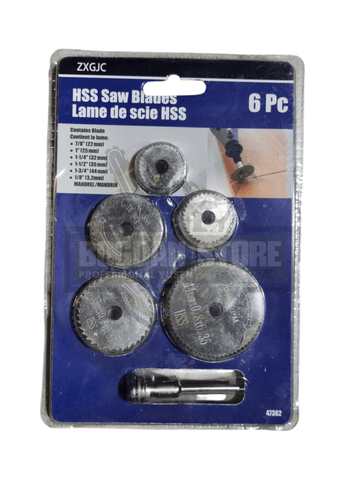 Set 6 Discuri HSS (Otel Rapid)