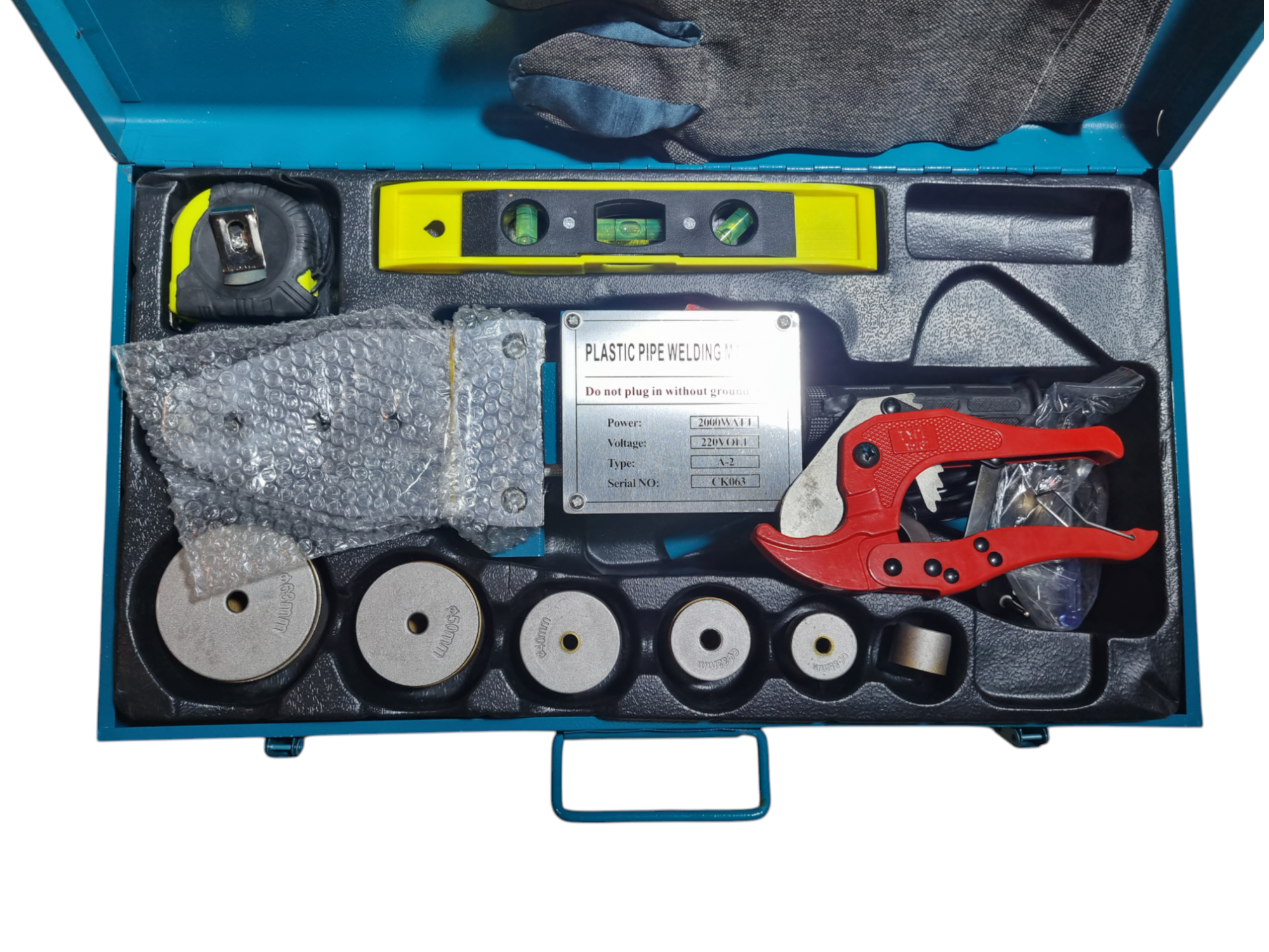 Kit Plita pentru Sudura Tevi PPR – 2000W - 0