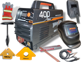 Pachet PROMO: Aparat de sudura invertor UralZid, Suporti Magnetici, Manusi, Electrozi, Masca automata