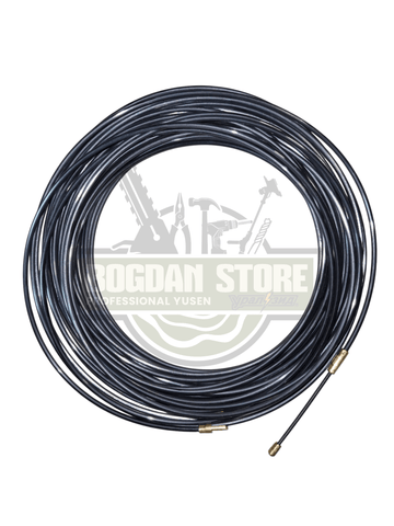 SARPE ELECTRICIAN PROFESIONAL NEGRU 20 METRI X 4 MM