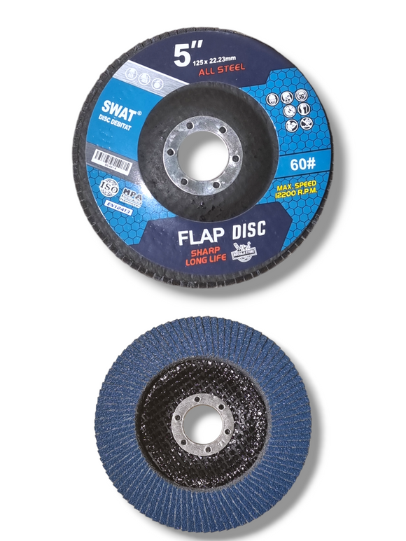 Disc Lamelar (Flap Disc) 125 mm (5") - Granulatie 60