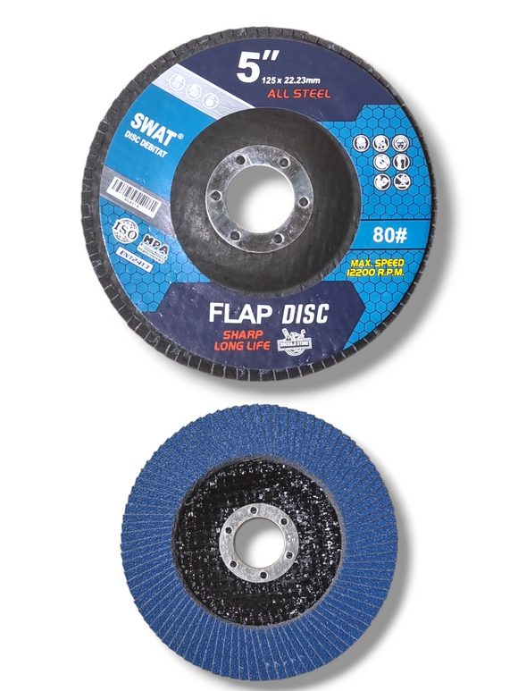 Disc Lamelar (Flap Disc) 125 mm (5") - Granulatie 80