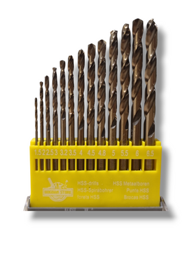 Set 13 Burghie de Metal HSS M2 (1.5-6.5mm)