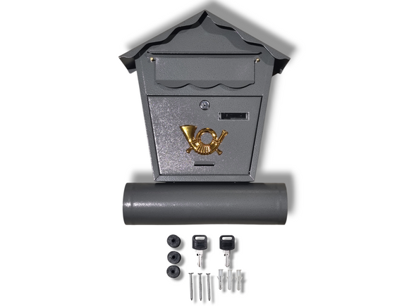 Cutie Postala Retro din Metal