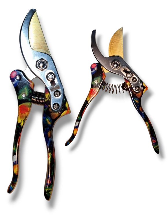 Foarfeca de Vie cu Design Floral Multicolor