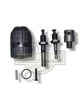 Mandrină Automată cu Dungă Roșie, 2.0-13mm – Set 5 piese